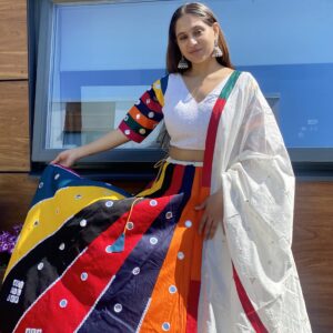 Fully Stitched Chaniya Choli Lehenga Set – Multicolour