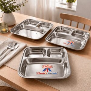 Stainless Steel Square Partition Plate Set