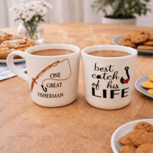 Couple Coffee Mug Set of 2 Matching Statement Mugs